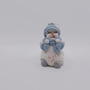 VINTAGE 2000 Encore Snowman Christmas Ornament